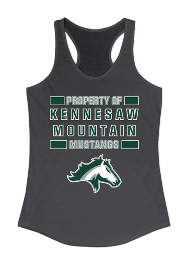 Kennesaw Mustangs Property Of Women's Tank Top