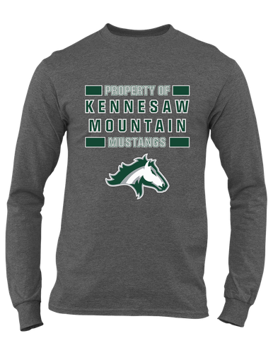 Kennesaw Mustangs Property Of Men's Premium LS T-Shirt