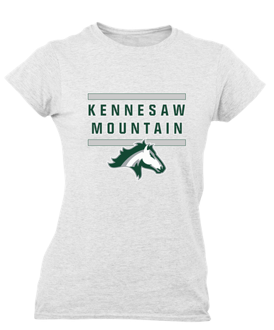 Kennesaw Mustangs Mascot #4 Women's SS T-Shirt