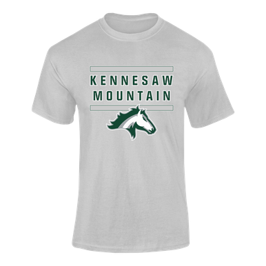 Kennesaw Mustangs Mascot #4 Men's SS T-Shirt