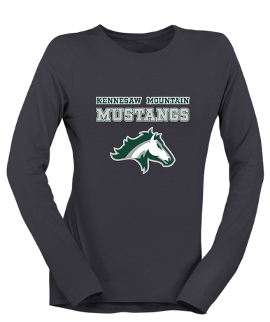 Kennesaw Mustangs Spirit Women's LS T-Shirt