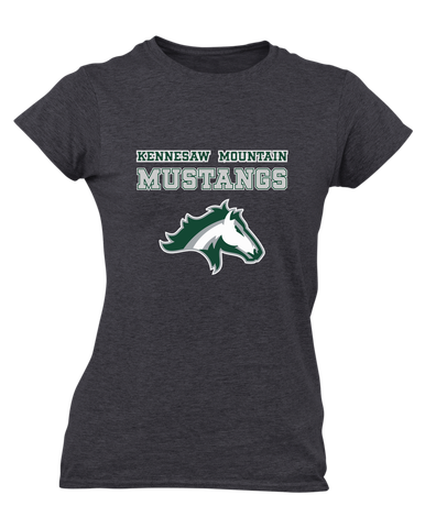Kennesaw Mustangs Spirit Women's Premium SS T-Shirt