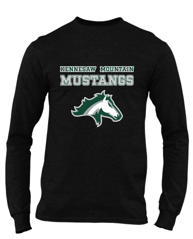 Kennesaw Mustangs Spirit Men's LS T-Shirt