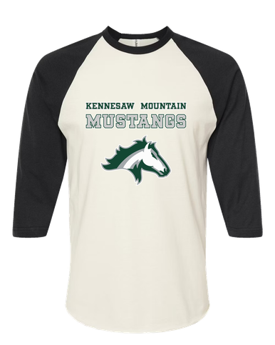 Kennesaw Mustangs Spirit Women's Baseball T-Shirt
