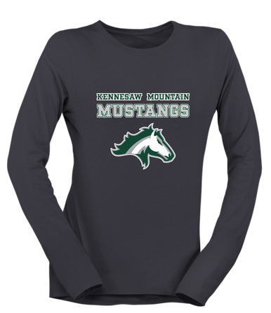 Kennesaw Mustangs Spirit Women's Premium LS T-Shirt
