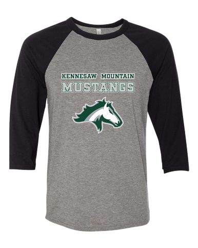 Kennesaw Mustangs Spirit Men's Baseball T-Shirt