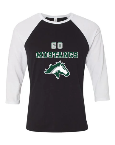 Kennesaw Mustangs Go Team Women's Baseball T-Shirt