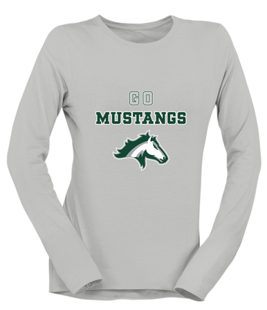 Kennesaw Mustangs Go Team Women's Premium LS T-Shirt