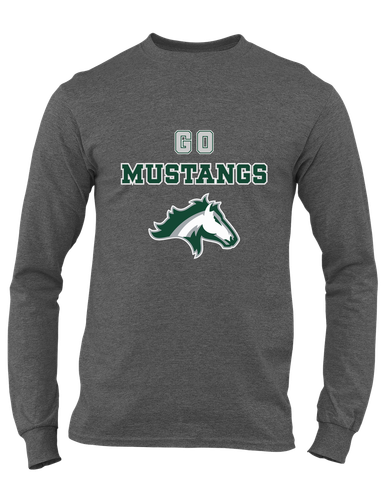 Kennesaw Mustangs Go Team Men's LS T-Shirt