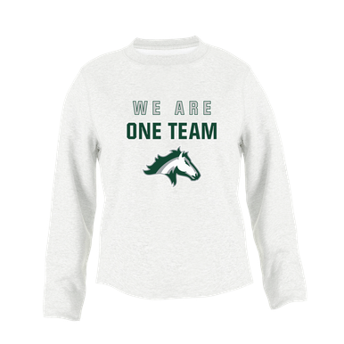 Kennesaw Mustangs We Are One Team Women's Sweatshirt