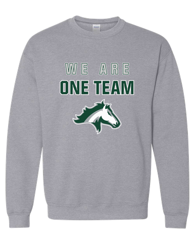 Kennesaw Mustangs We Are One Team Men's Sweatshirt