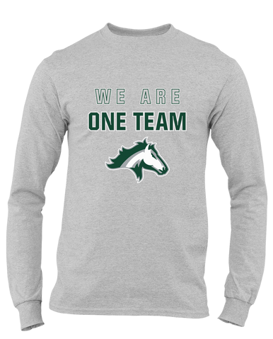 Kennesaw Mustangs We Are One Team Men's Premium LS T-Shirt