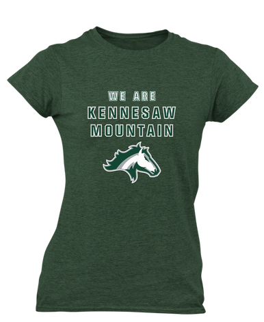 Kennesaw Mustangs We Are Women's Premium SS T-Shirt