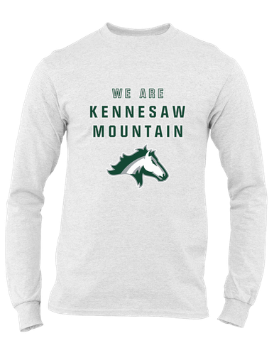 Kennesaw Mustangs We Are Men's Premium LS T-Shirt