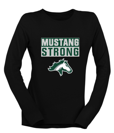 Kennesaw Mustangs Strong #1 Women's LS T-Shirt