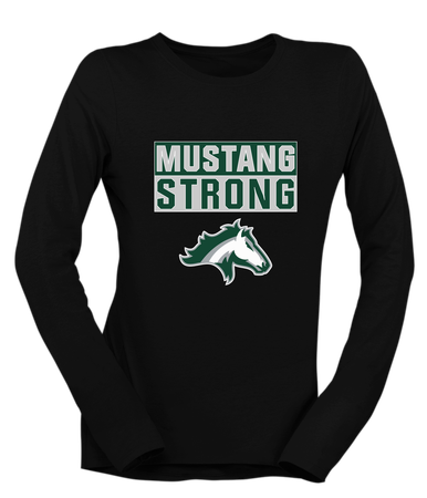 Kennesaw Mustangs Strong #1 Women's Premium LS T-Shirt