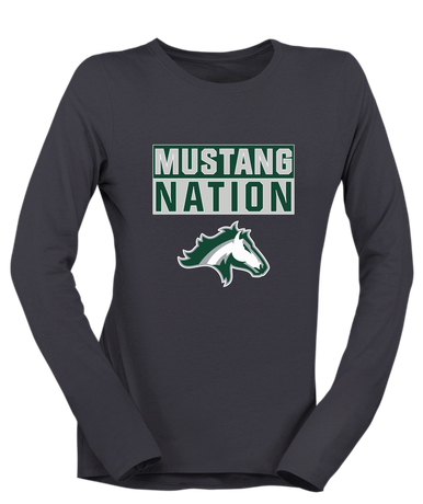 Kennesaw Mustangs Nation #1 Women's LS T-Shirt