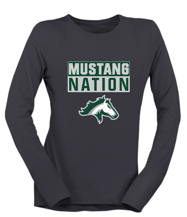 Kennesaw Mustangs Nation #1 Women's Premium LS T-Shirt