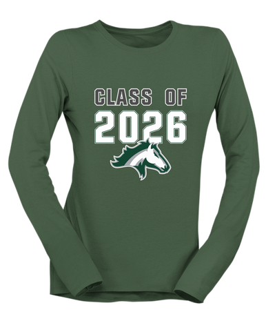 Kennesaw Mustangs Class of 2026 Women's Premium LS T-Shirt