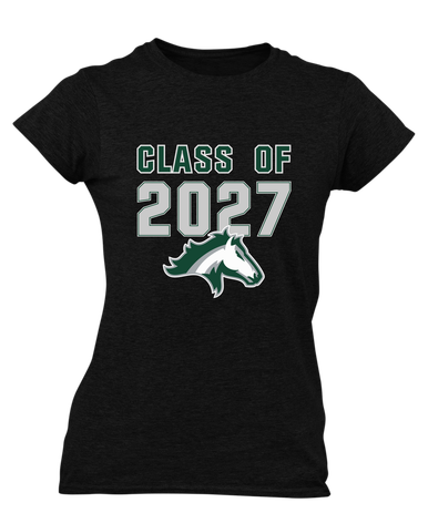 Kennesaw Mustangs Class of 2027 Women's Premium SS T-Shirt