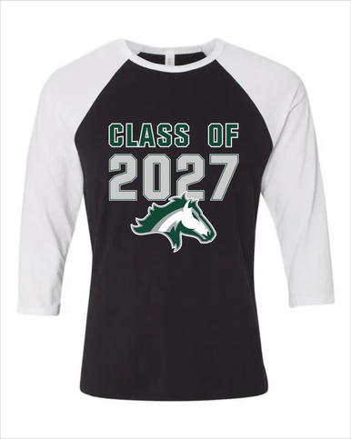 Kennesaw Mustangs Class of 2027 Women's Baseball T-Shirt