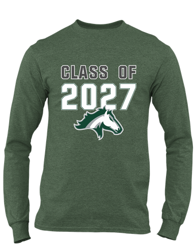 Kennesaw Mustangs Class of 2027 Men's Premium LS T-Shirt