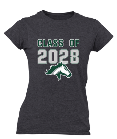 Kennesaw Mustangs Class of 2028 Women's Premium SS T-Shirt