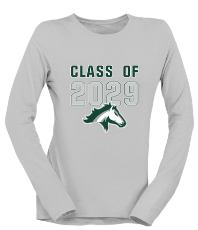 Kennesaw Mustangs Class of 2029 Women's LS T-Shirt