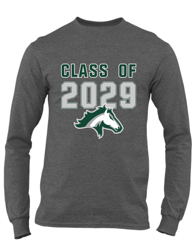 Kennesaw Mustangs Class of 2029 Men's Premium LS T-Shirt