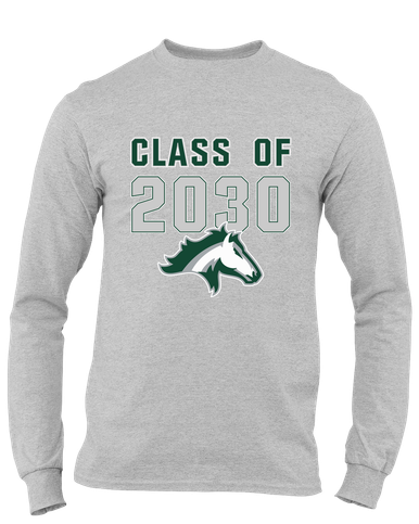 Kennesaw Mustangs Class of 2030 Men's LS T-Shirt