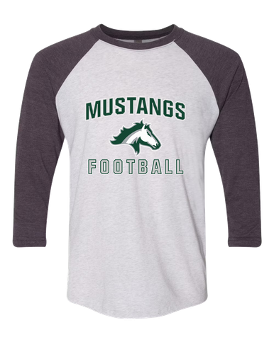 Kennesaw Mustangs Football #1 Women's Baseball T-Shirt