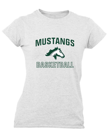 Kennesaw Mustangs Basketball #1 Women's Premium SS T-Shirt
