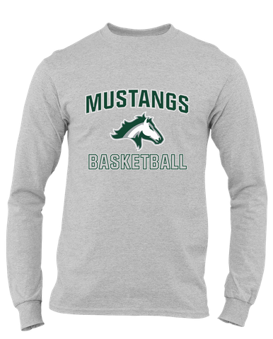 Kennesaw Mustangs Basketball #1 Men's Premium LS T-Shirt