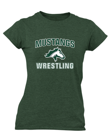 Kennesaw Mustangs Wrestling Women's Premium SS T-Shirt