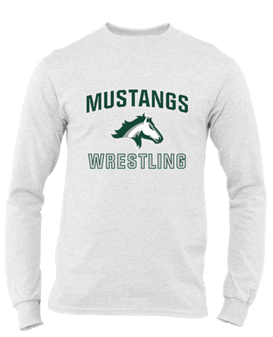 Kennesaw Mustangs Wrestling Men's LS T-Shirt