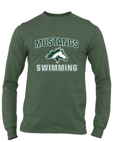 Kennesaw Mustangs Swimming Men's LS T-Shirt