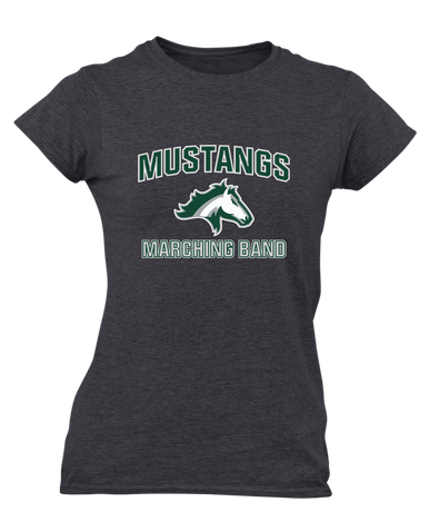Kennesaw Mustangs Marching Band Women's Premium SS T-Shirt