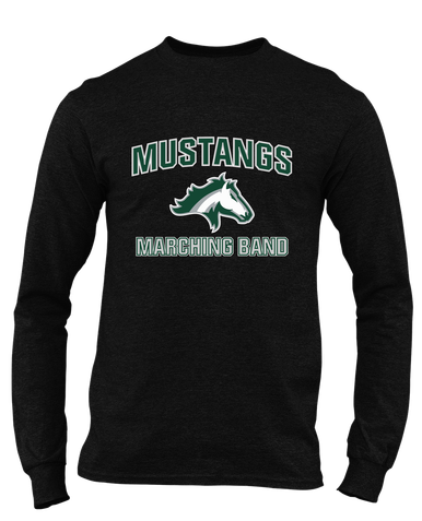 Kennesaw Mustangs Marching Band Men's LS T-Shirt