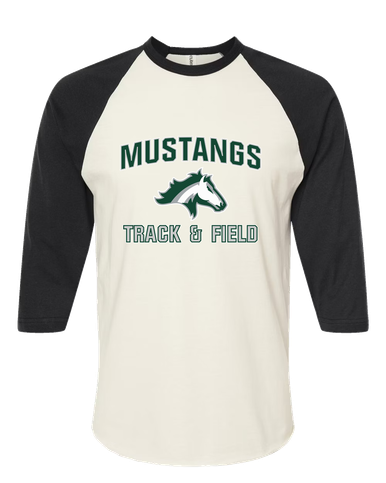 Kennesaw Mustangs Track & Field Men's Baseball T-Shirt