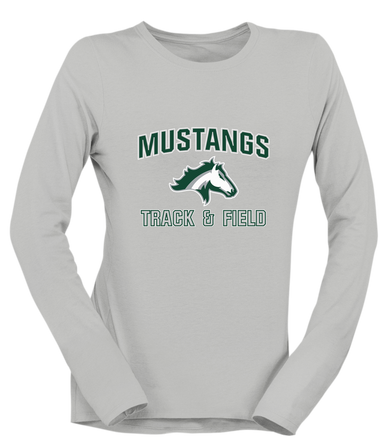 Kennesaw Mustangs Track & Field Women's Premium LS T-Shirt