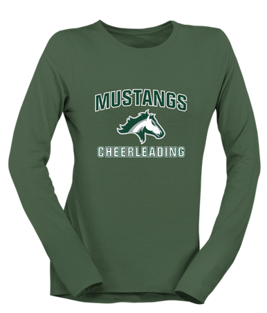 Kennesaw Mustangs Cheerleading Women's LS T-Shirt