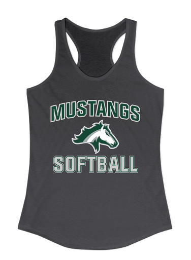 Kennesaw Mustangs Softball #1 Women's Tank Top