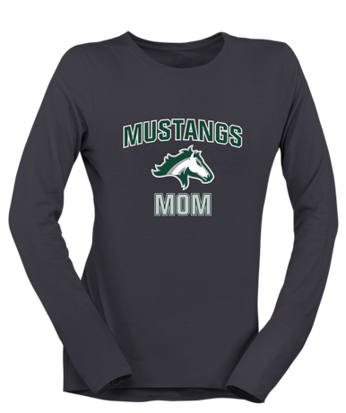 Kennesaw Mustangs Mom Women's LS T-Shirt