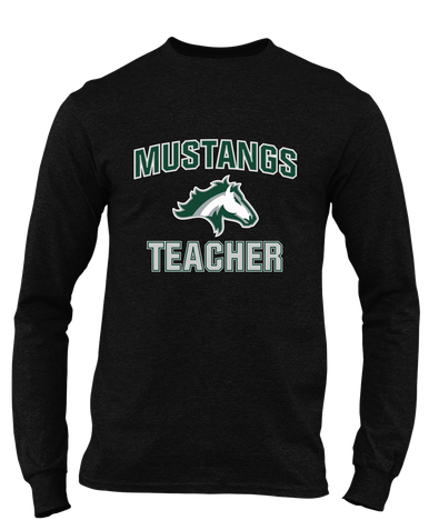 Kennesaw Mustangs Teacher Men's Premium LS T-Shirt