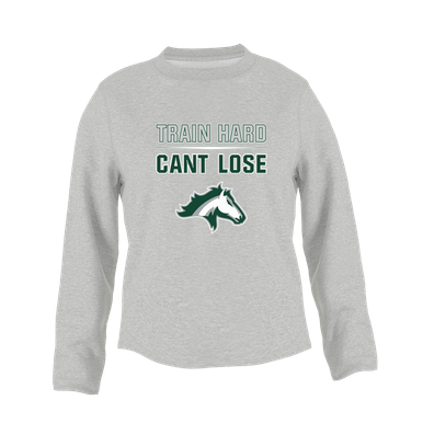 Kennesaw Mustangs Train Hard, Can't Lose Women's Sweatshirt