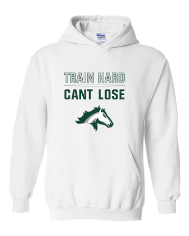 Kennesaw Mustangs Train Hard, Can't Lose Men's Hoodie