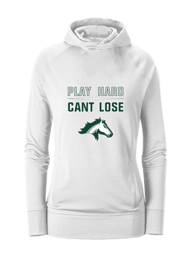 Kennesaw Mustangs Play Hard, Can't Lose Women's Hoodie