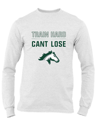 Kennesaw Mustangs Train Hard, Can't Lose Men's Premium LS T-Shirt