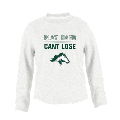 Kennesaw Mustangs Play Hard, Can't Lose Women's Sweatshirt