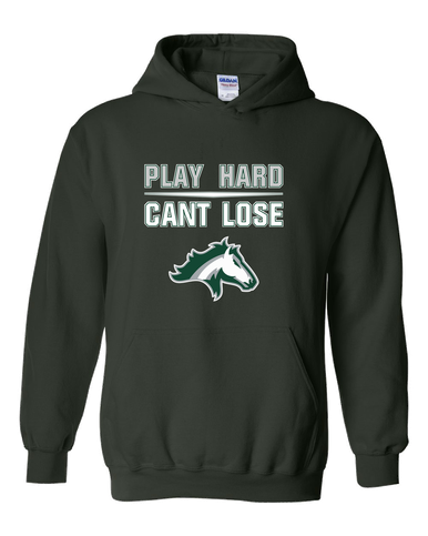 Kennesaw Mustangs Play Hard, Can't Lose Men's Hoodie
